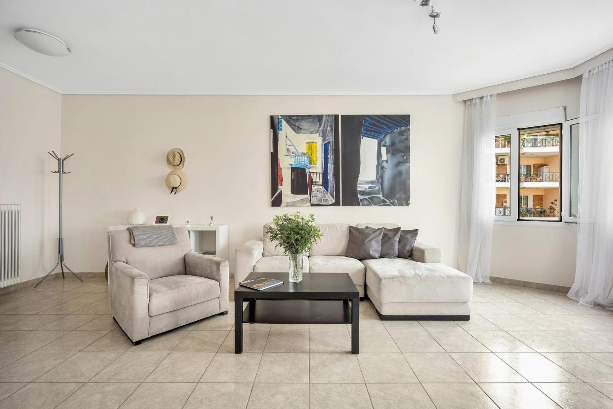 Fabulous Central Apartment Close To The Sea! Chalkís Buitenkant foto