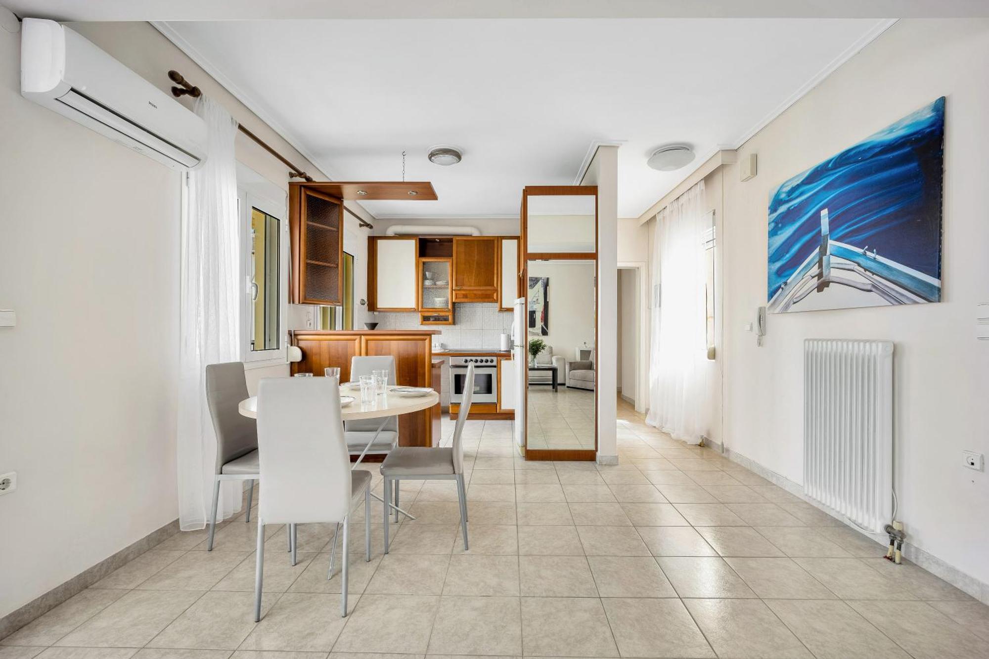 Fabulous Central Apartment Close To The Sea! Chalkís Buitenkant foto