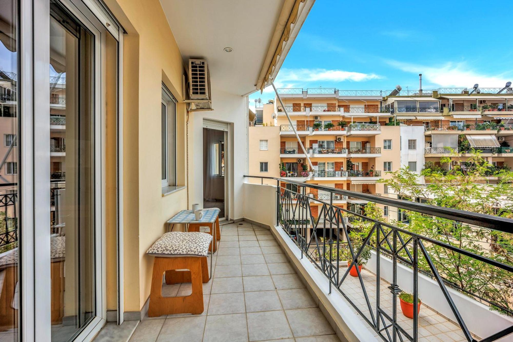 Fabulous Central Apartment Close To The Sea! Chalkís Buitenkant foto
