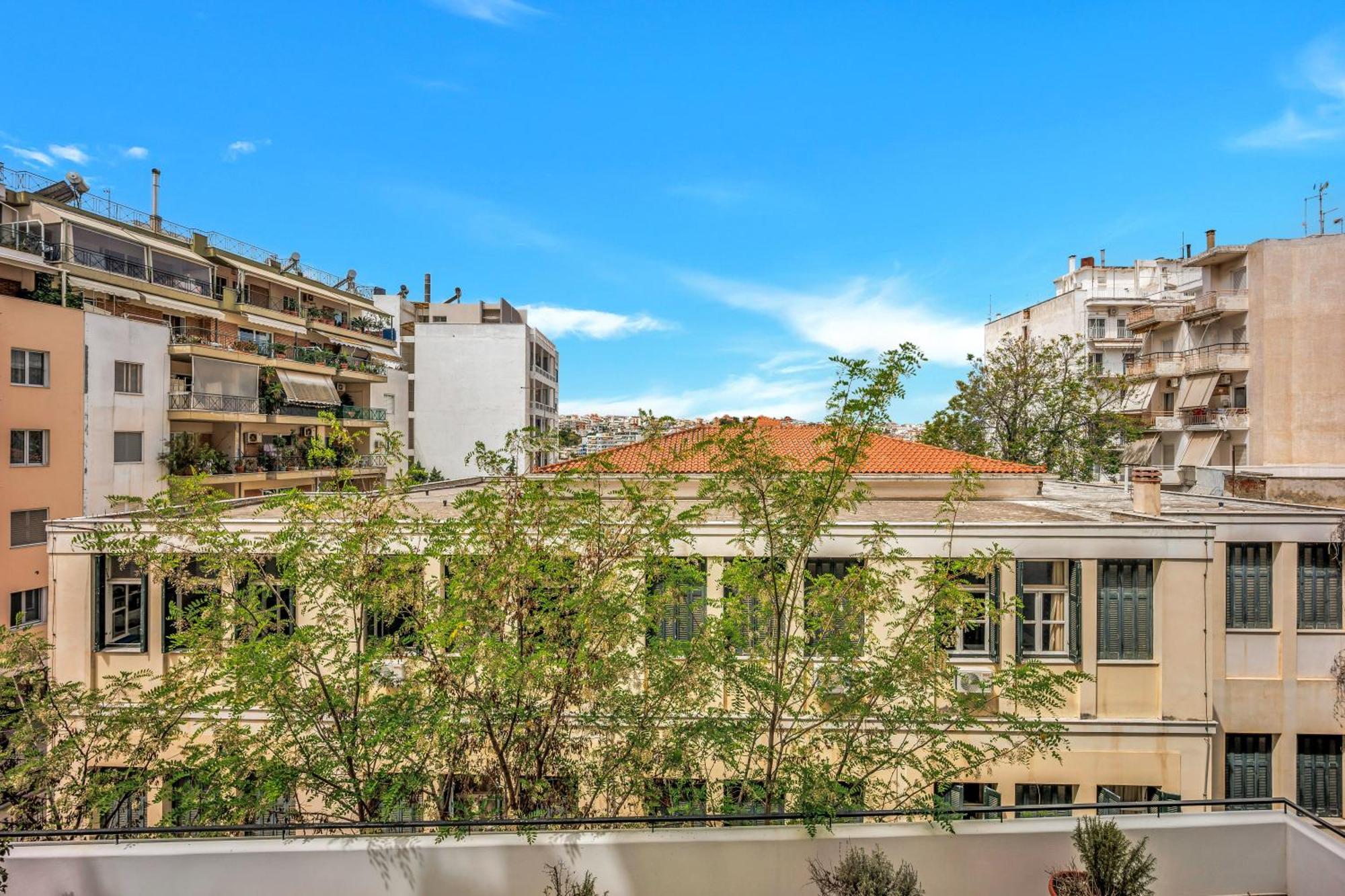 Fabulous Central Apartment Close To The Sea! Chalkís Buitenkant foto